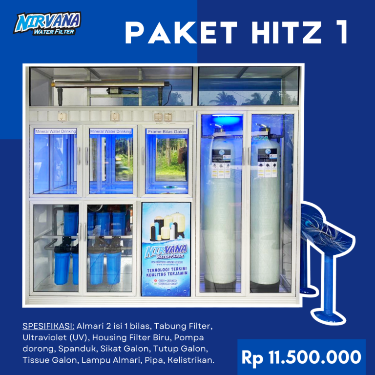 media filter air sumur bor